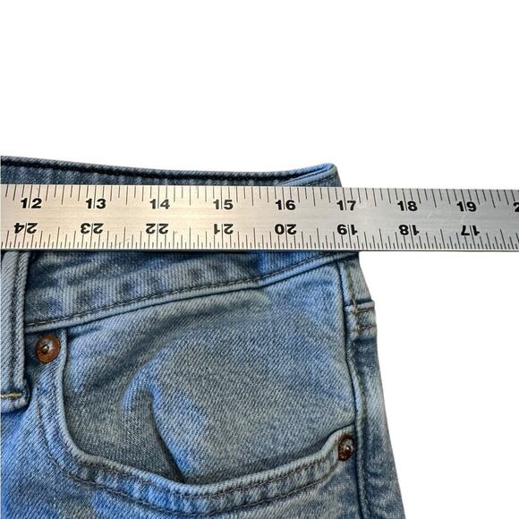 American Eagle Original Straight Flex Men's 32 x 34 Medium Wash Blue Jeans - Picture 8 of 9